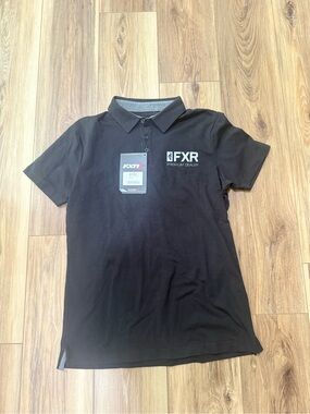 FXR Men's Black Polo Shirt - Premium Dealer Logo